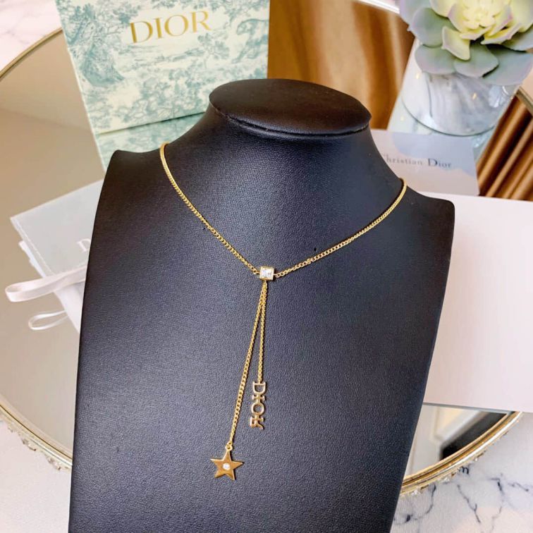 CD 2019SS CD PENTAGRAMS NECKLACE