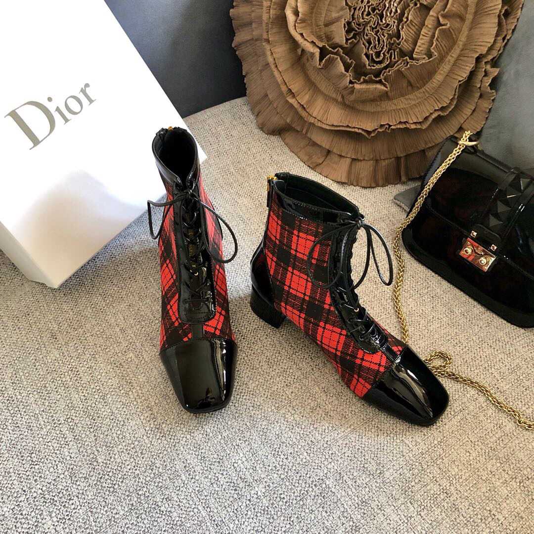 CD TIE SHORT BOOTS