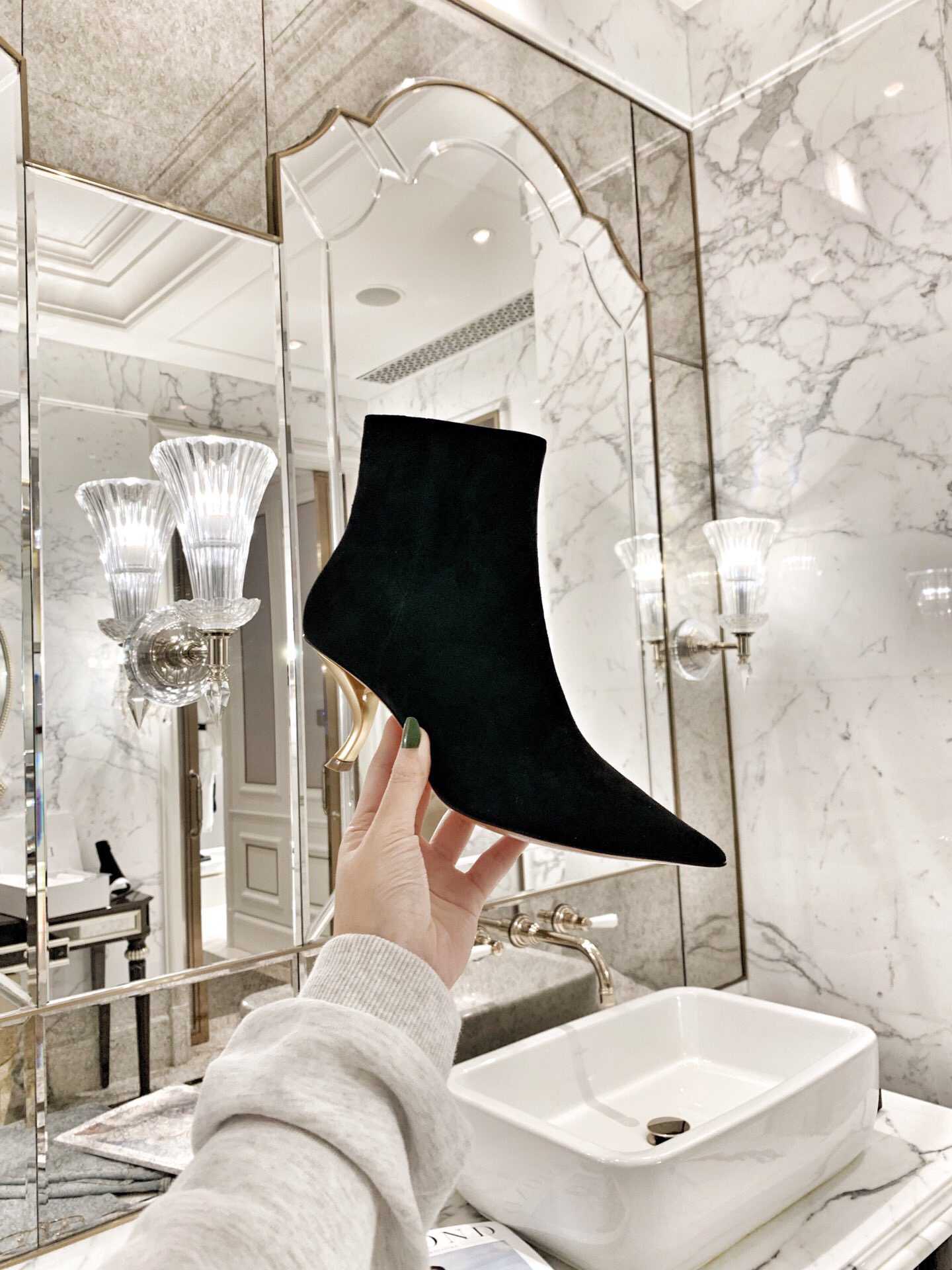 CD 2019 HEEL ANKLE BOOTS