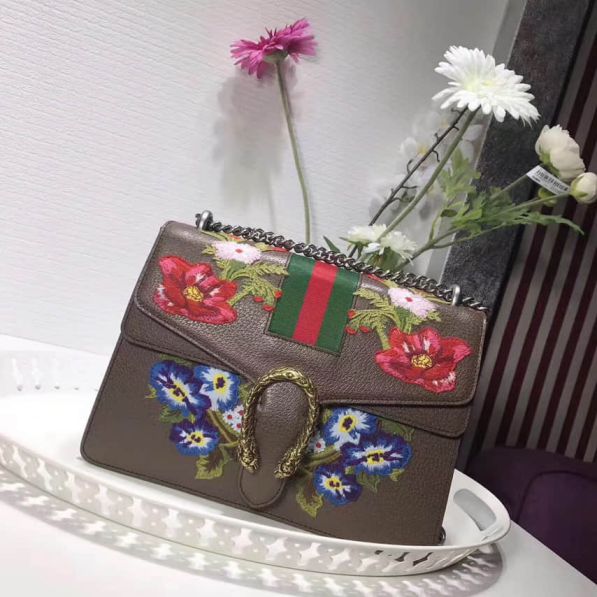 GG Dionysus Embroidery 403348 Women Shoulder Bags