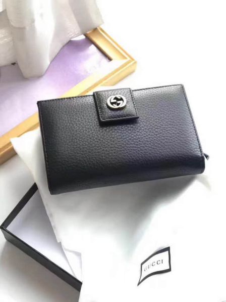 GG Marmont G 337023 Black Women Wallets