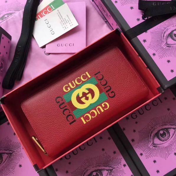 GG Coco Capitan Logo Zippy zip 496317 Women Wallets