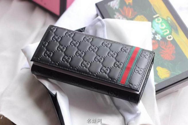 GG Signature Epi Leather Flap 212186 Men Wallets