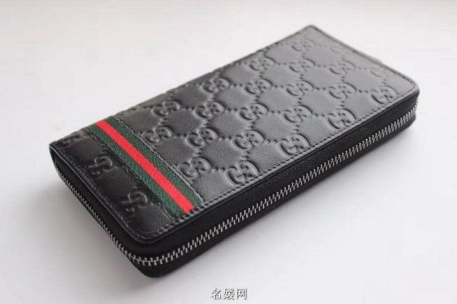 GG Signature Epi Leather zip 308009 Men Wallets