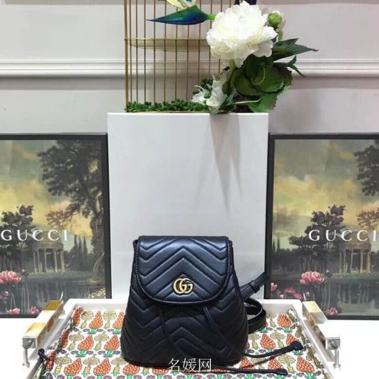 GG 2018 NEW GG Marmont 528129 Women Backpack Bags