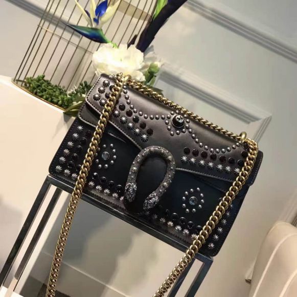 GG Rivet Chain Dionysus 400249 Women Shoulder Bags