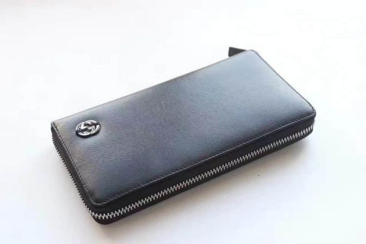 GG 408801 Long Leather Men Wallets