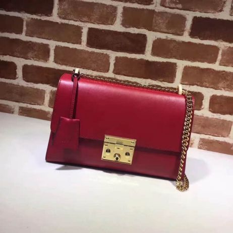 GG NEW 409486 Red Women Shoulder Bags