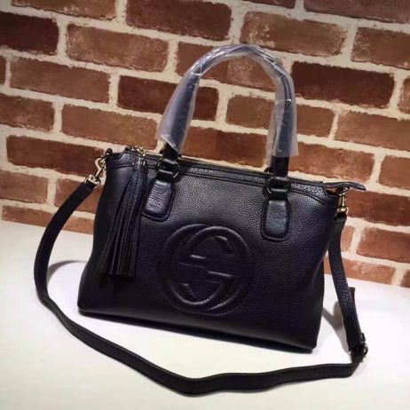 GG NEW 308362 Black Women Shoulder Bags