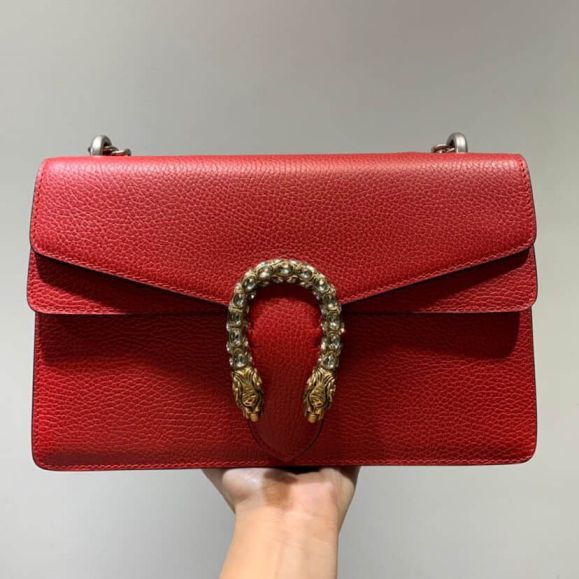 GG 400249 Red Women Shoulder Bags