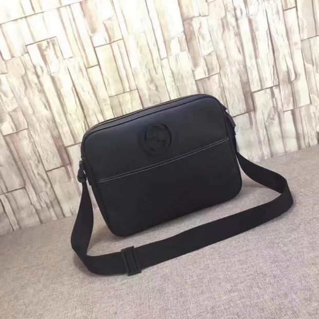 GG SS NEW 2016 NEW Crossbody -201852 Black Black Men Shoulder Bags