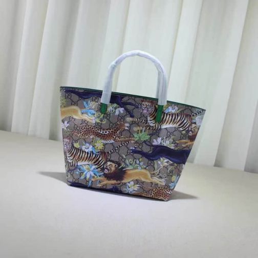 GG 2016 NEW Tote 410812 Tiger Women Shopping Bags