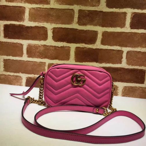 GG 16NEW gg marmont Black White 448065 Pink Women Shoulder Bags