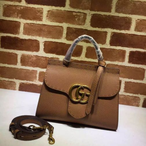 GG Crossbody Tote LOGO 442622 Brown Women Clutch Bags