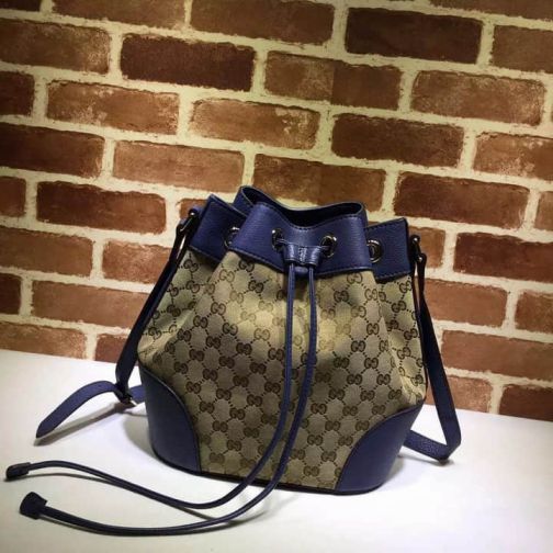 GG 381597 Blue Women Shoulder Bags