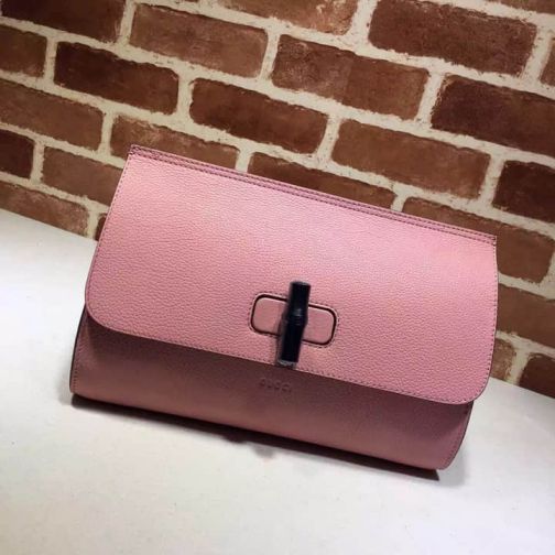 GG 15 NEW Vintage 387220 Pink Women Clutch Bags