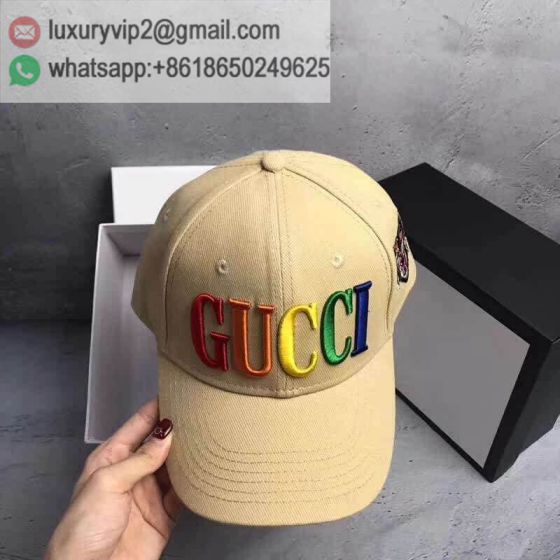 GG 2018FW Embroidery Unisex Baseball Hats