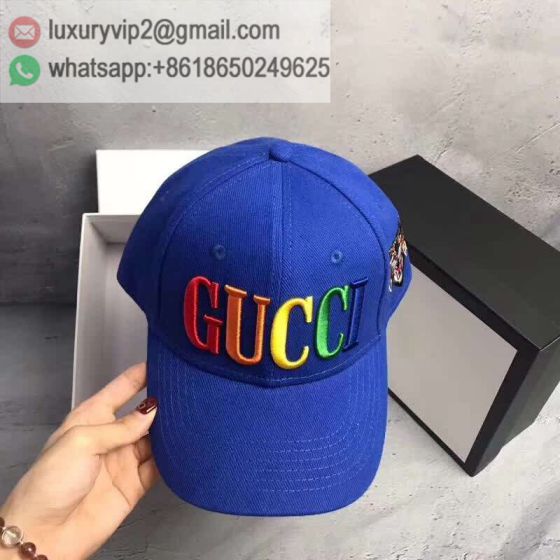 GG 2018FW Embroidery Unisex Baseball Hats