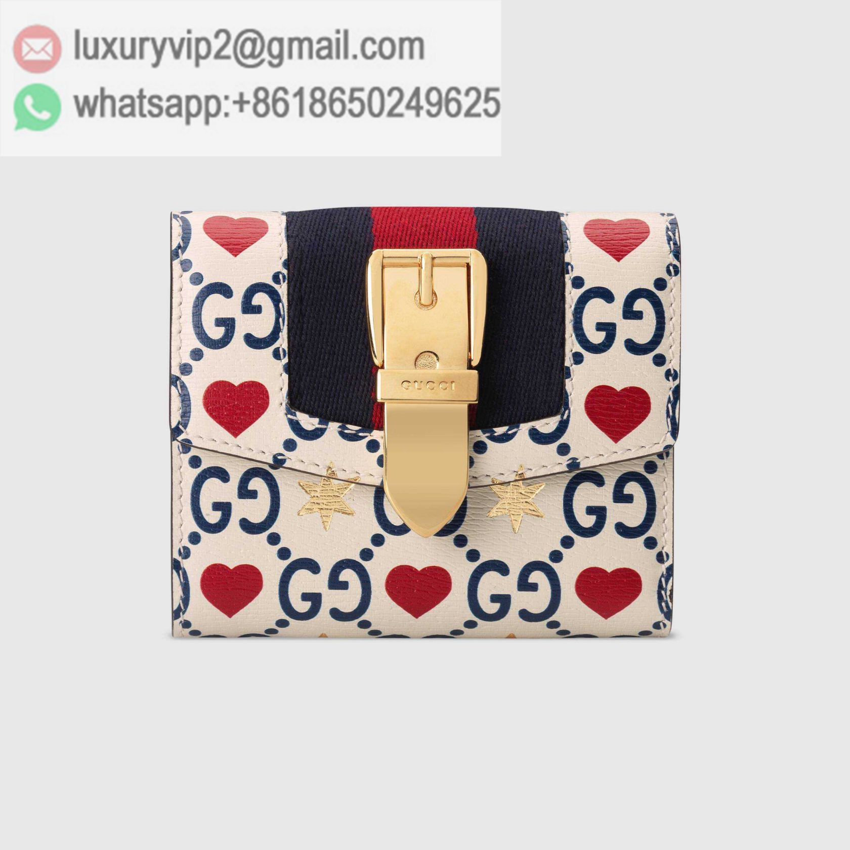 GG 2019 Sylvie 476081 0OPFV 9165 Women Wallets