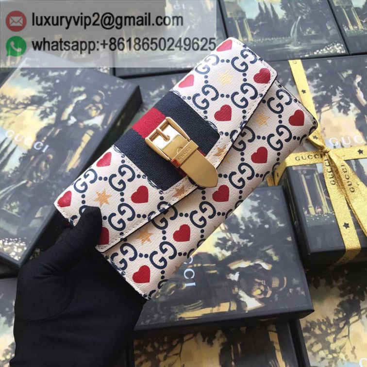 GG 2019 GG PRINT Long 476084 Women Wallets