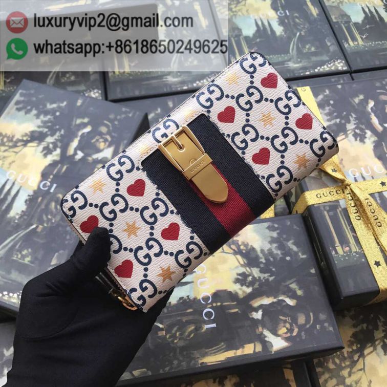 GG 2019 GG PRINT Long 476083 Women Wallets