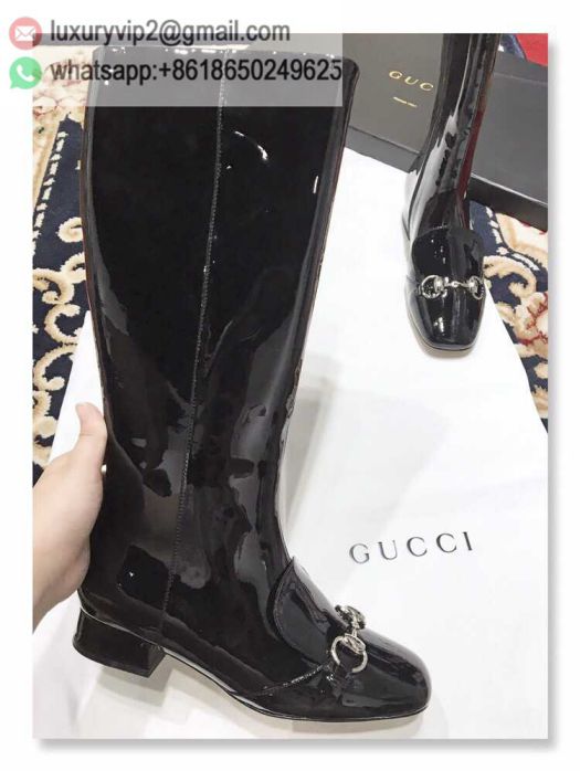 GG 2019FW Leather HIGH Women Boots