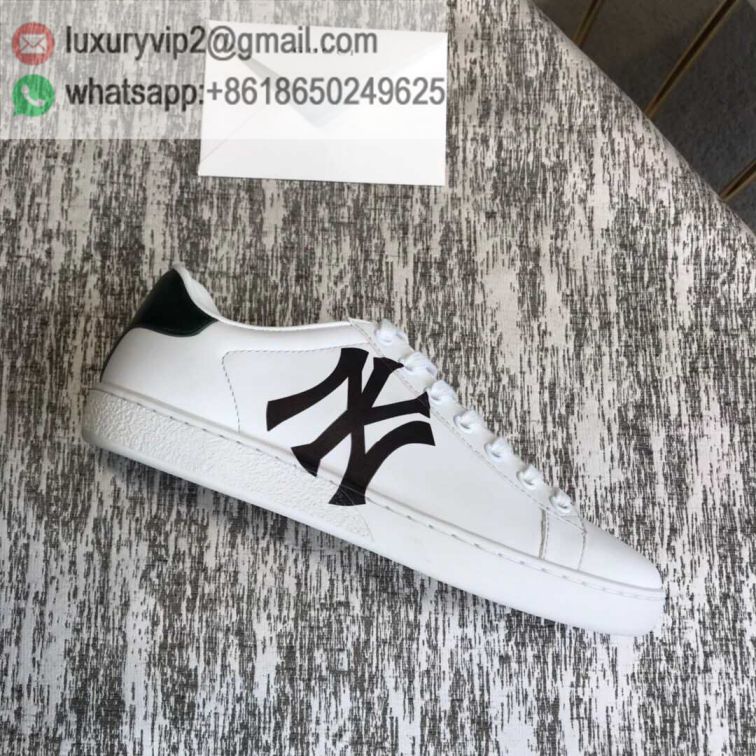 GG White Ace Classic LOW Unisex Sneakers