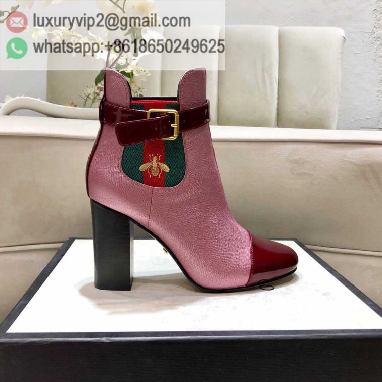 GG 2019FW Women Leather Boots