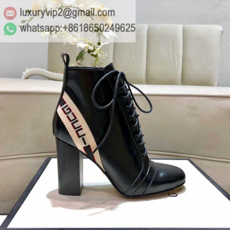 GG 2019FW Women Leather Boots