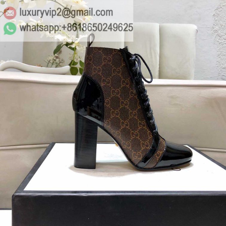 GG 2019FW Women Leather Boots