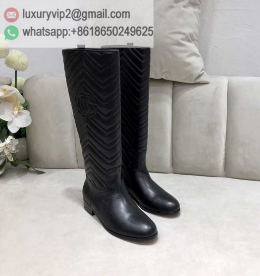 GG Classic 2019FW Leather HIGH Women Boots