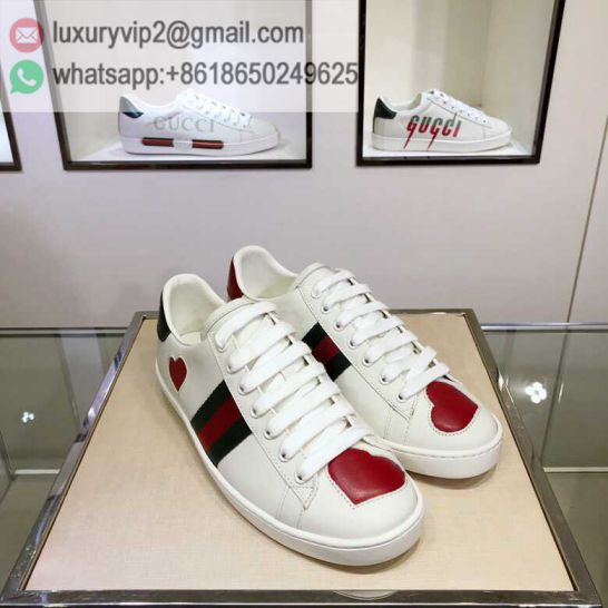 GG White Ace Classic LOW Unisex Sneakers