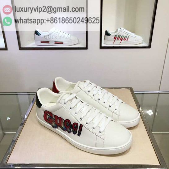 GG White Ace Classic LOW Unisex Sneakers