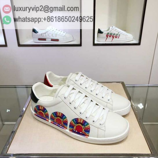 GG White Ace Classic LOW Unisex Sneakers