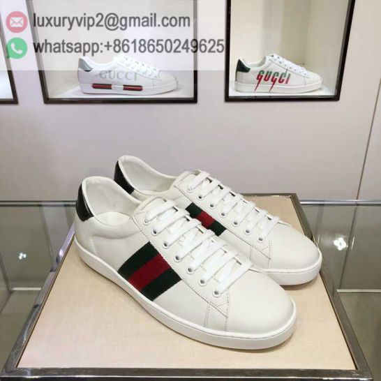 GG White Ace Classic LOW Unisex Sneakers