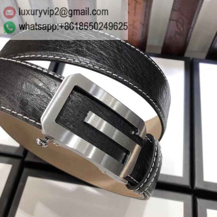 GG Leather 3.5cm Men Belts