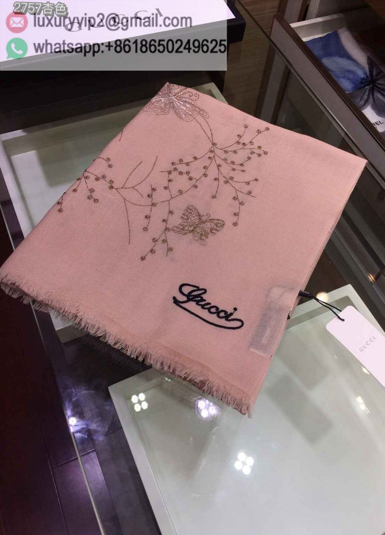 GG Butterfly Cashmere Women Scarves