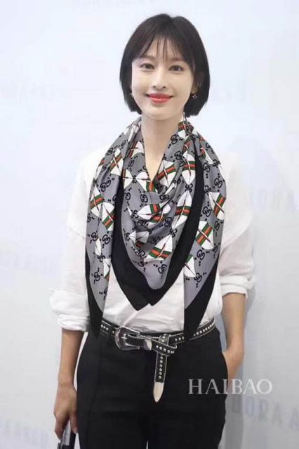 GG 2018SS 100% Silk Women Scarves