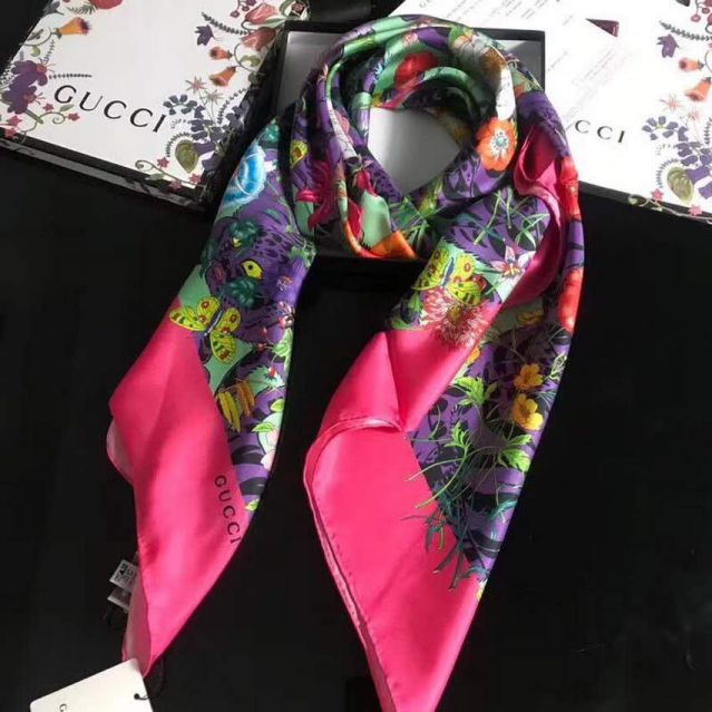 GG 16mm Silk Women Scarves