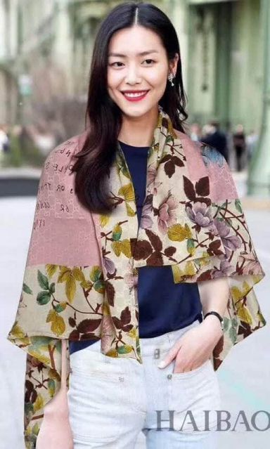 GG 2018 100% Silk Women Scarves