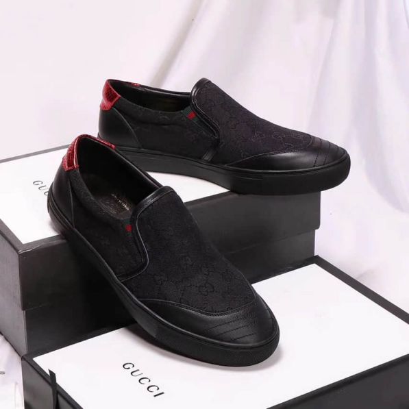 GG Leather Loafer Men Shoes