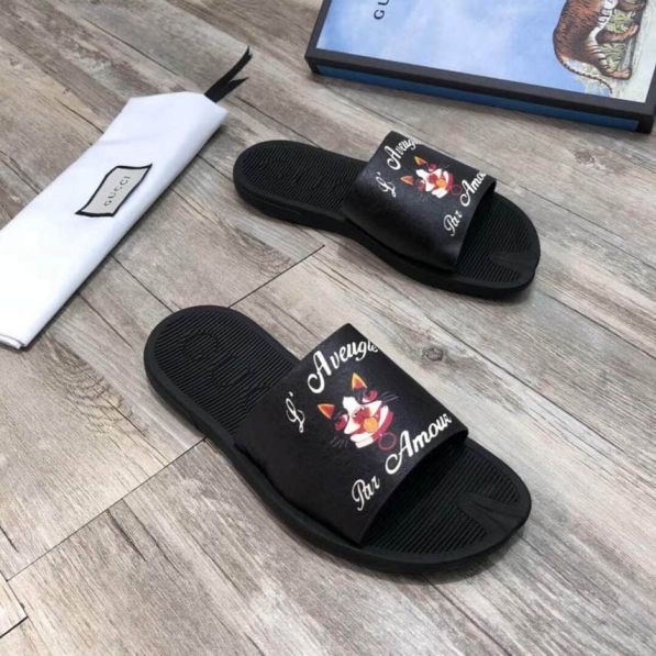 GG 2018SS Men Slippers