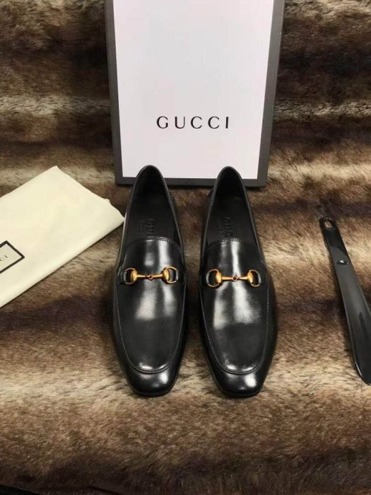 GG Leather 2018 Men Leather Shoes