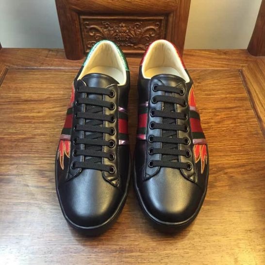 GG Leather 2018 Causal Men Shoes