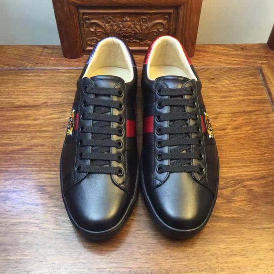 GG Leather 2018 Causal Men Shoes