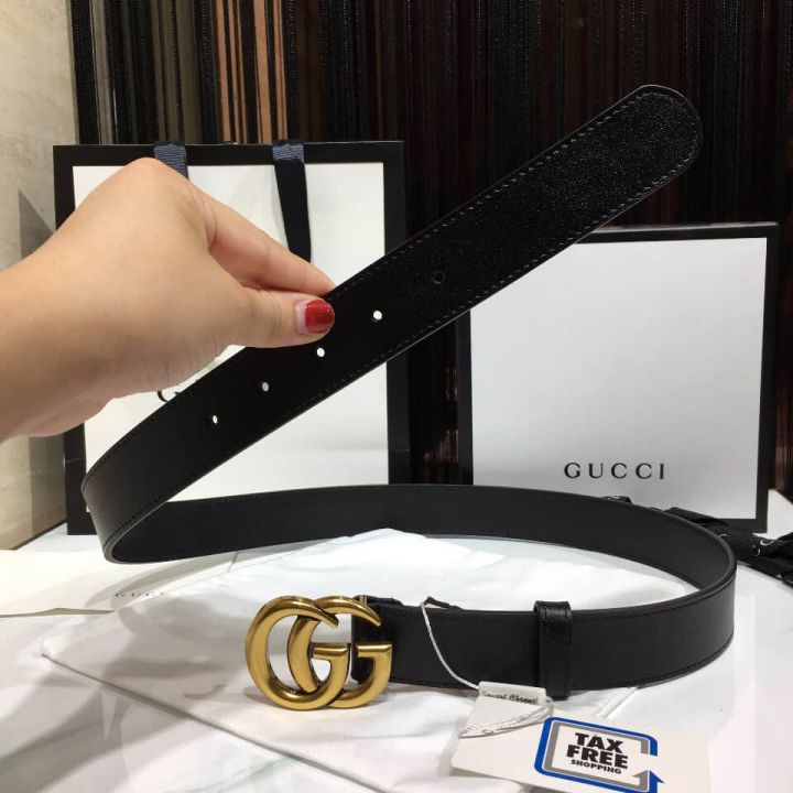 GG 2018 Leather Women Belts