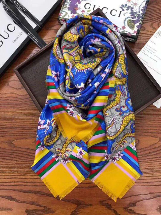 GG 2018SS Silk Women Scarves