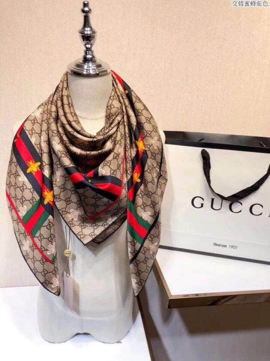 GG 2018SS Bee Women Scarves