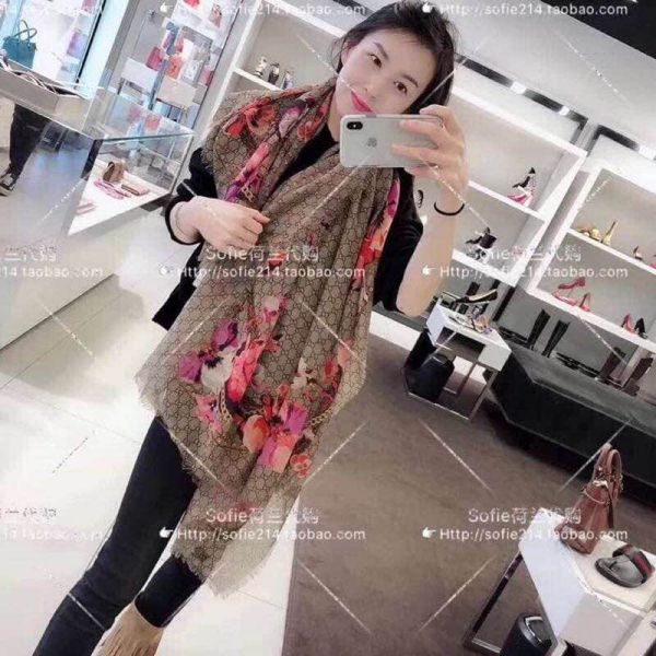 GG 2018 Silk Women Scarves