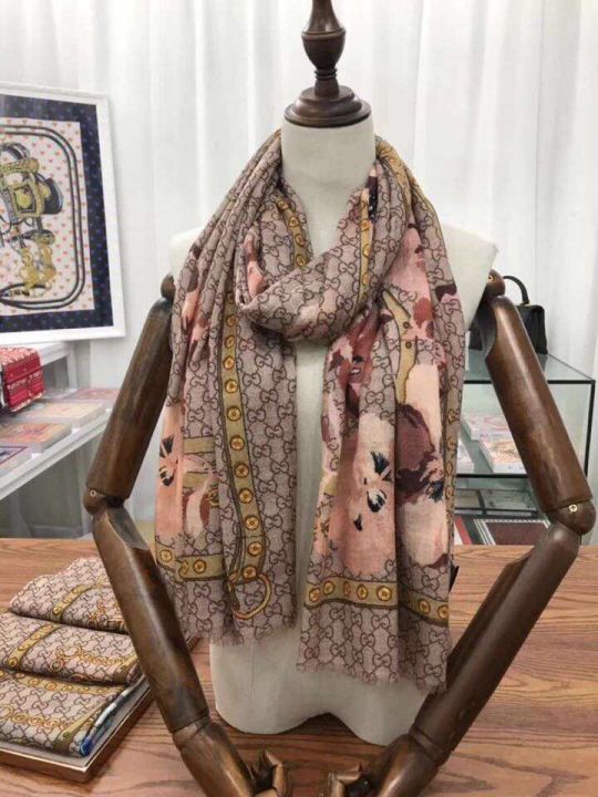 GG 2018SS GG logo Women Scarves